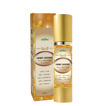 AYONA Hair Glow Serum with Cream – Herbal Care for Smooth, Shiny & Strong Hair